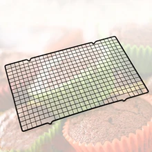 Карбоновая новая стойка для охлаждения торта из углеродистой стали, проволочная сетка, классный стеллаж, металлическая полка для барбекю, охлаждающая полка для торта, безопасная духовка, кухонные инструменты для выпечки