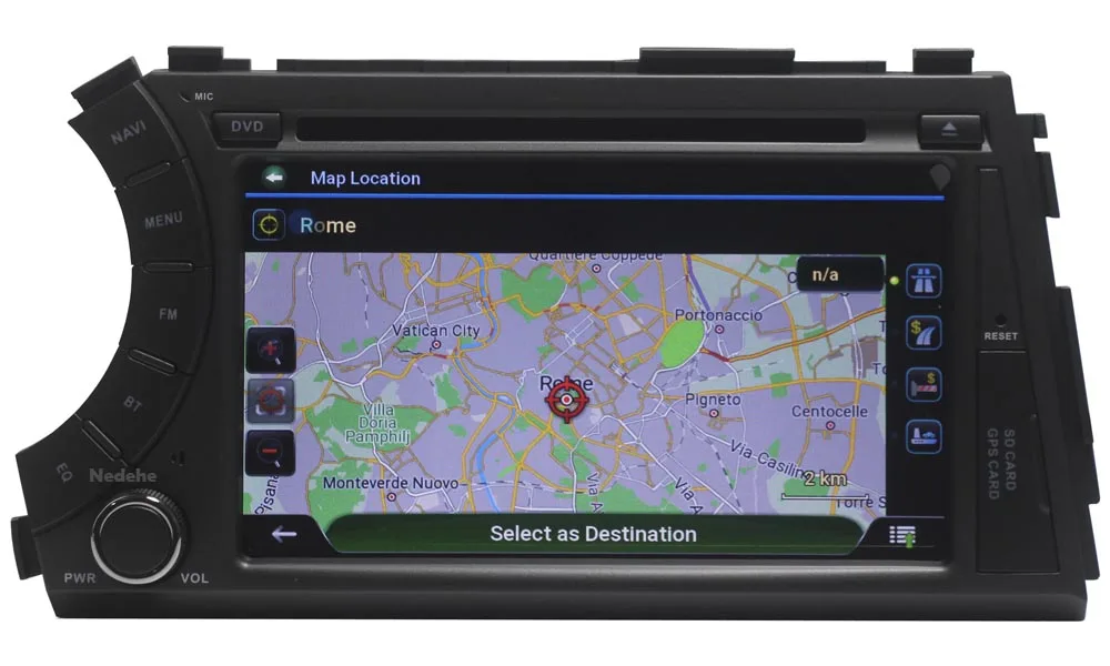 Nedehe 4G RAM Android 10 0 автомобильный dvd для Ssang Yong SsangYong Kyron Actyon Радио Стерео GPS навигация