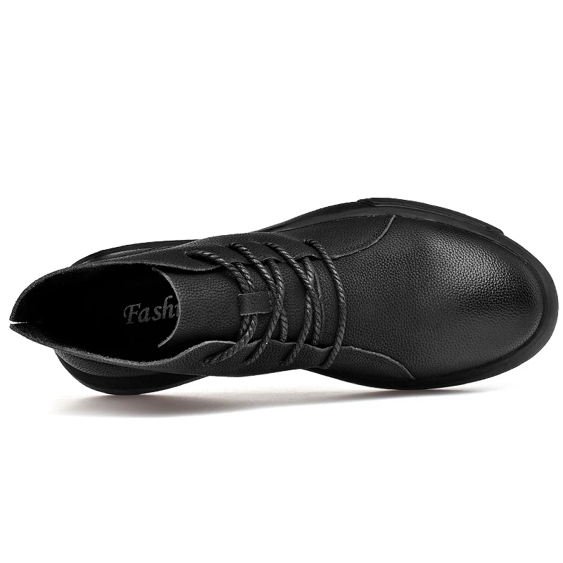 38-48 зимняя обувь теплая Нескользящая удобная мужская зимняя обувь#5053