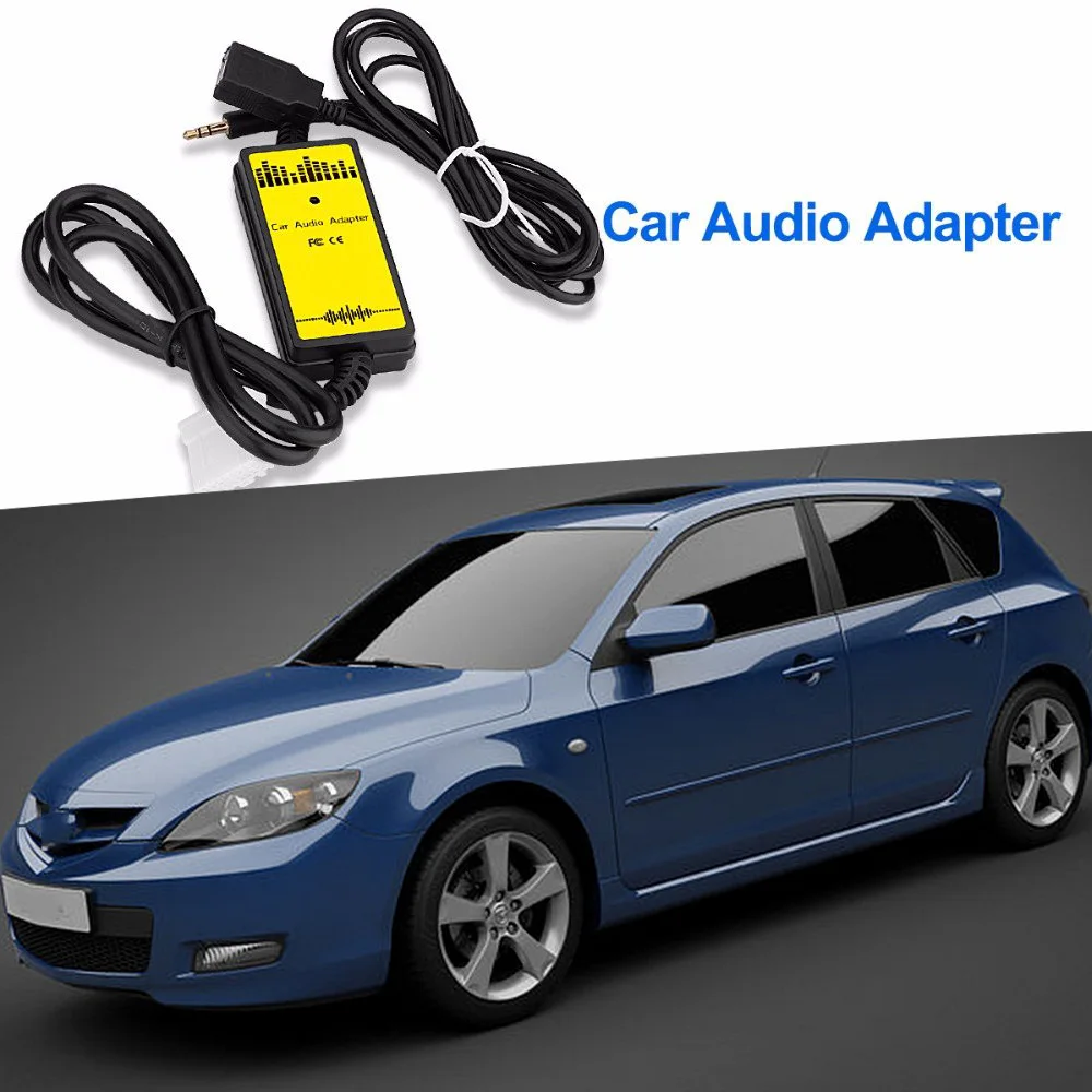 Автомобильный адаптер Авто Аудио MP3 плеер интерфейс USB AUX кабель MP3/WMA декодер аудио 3,5 мм виртуальный CD чейнджер для Mazda CX 3 6
