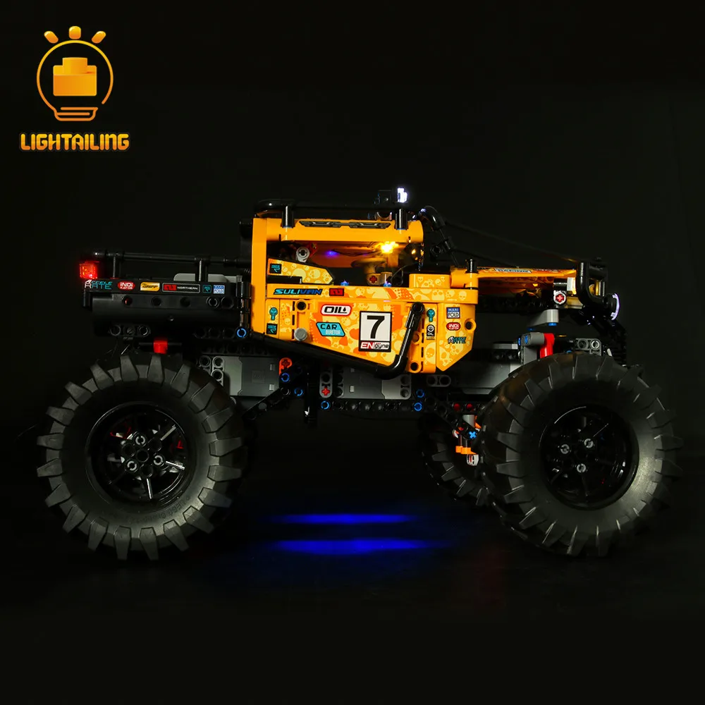 LIGHTAILING светодиодный светильник для Technic 42099 4X4 X-treme Off-Roader светильник ing Set(не включает модель