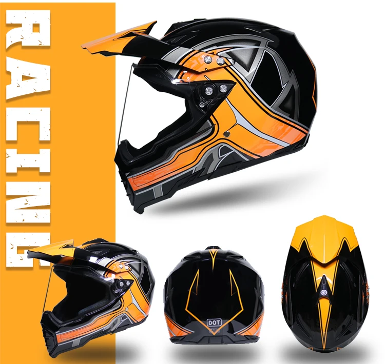 MSUEFKD Лидер продаж мотоциклетный шлем Casco Capacete с объективом зимний ATV ветрозащитный шлем для мотокросса