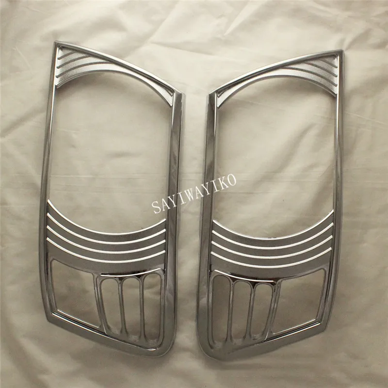 

Head lamp headlight fit for Mitsubishi Pajero V73 2001 Headlamp head light Cover Trim ABS CHROME CAR Accessories