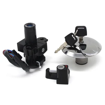 

Motorcycle Ignition Switch Fuel Gas Tank Cap Cover Seat Lock Key Set Kit For Honda 35010-KFT-620 CLR125 City Fly XR125L