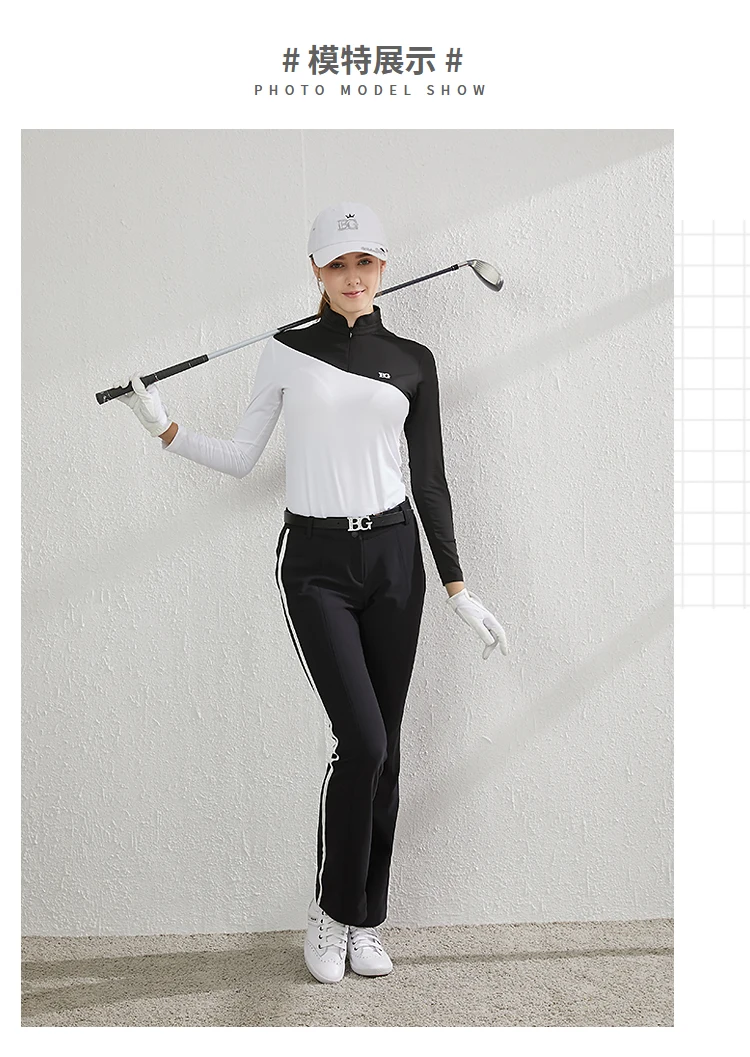 Blktee Golf Женская рубашка BG19062 Новая цветная женская спортивная одежда