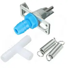  5 Sets Drinking Water Mouth  Easy To Use Automatic Double Springs Pet Supplies Bunny Drinker Nipple Dispenser For Rabbit Cage 