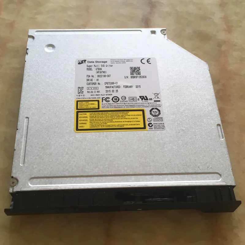 

Новый 8x SATA DVD + RW / CDRw двухслойный записывающий привод для ноутбука Dell Inspiron 1464 1564 1764