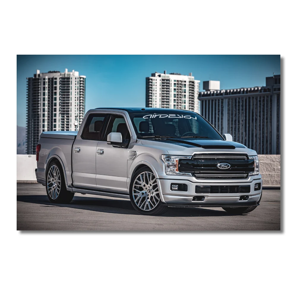 Paintings Wall Art Fords 2018 Air Design F 150 Silver color Pickup Canvas  Artwork Pictures Posters and Prints Modern Decoration|Painting &  Calligraphy| - AliExpress