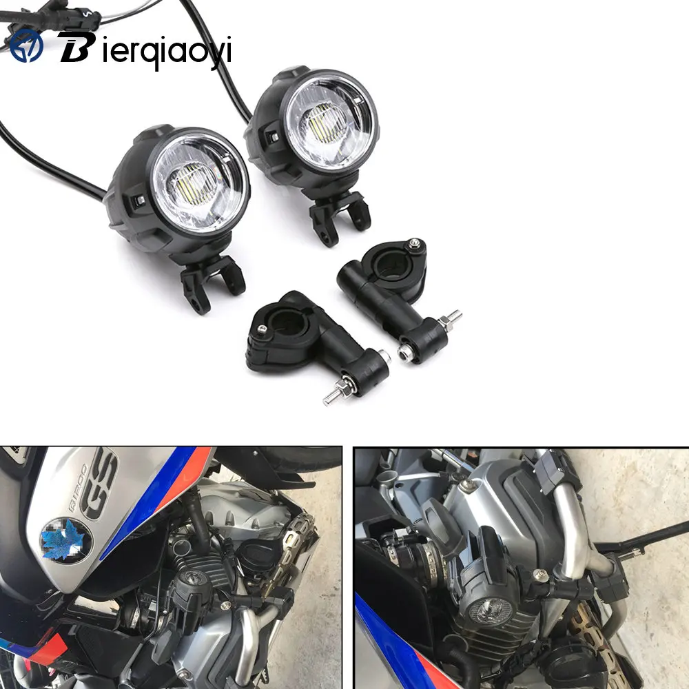 

GS 1200 Motorcycle Accessories for BMW R1200GS F800 LED Headlights Auxiliary Fog Lamp Spotlights Fog Light Waterproof LED Lamp