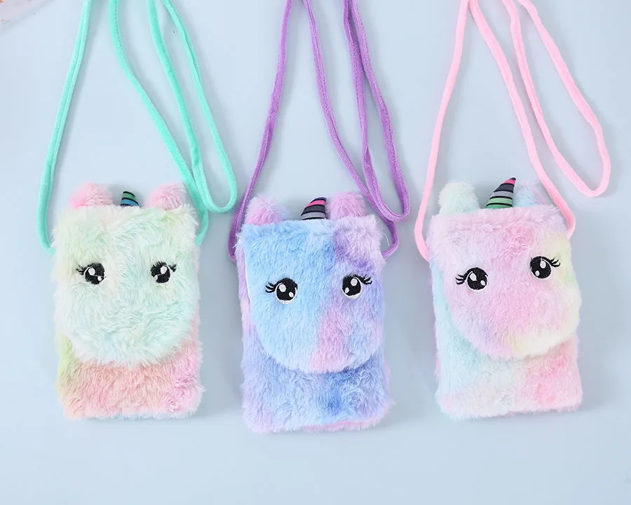 [ Arrival] Stuffed Tie-Dye Unicorn Shoulder Bag -Unicorn Fashion H10ca646868e84344a61a86b05874e43ei