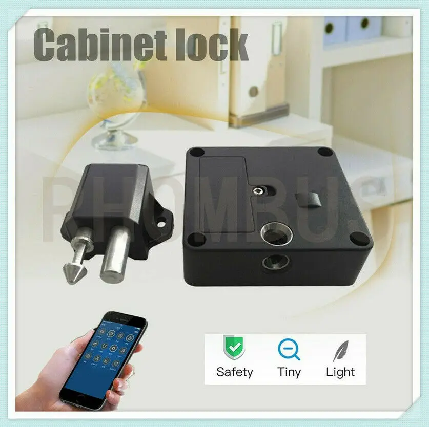 

Electronic Bluetooth Smart Hidden Cabinet Lock Door Drawer Digital Home