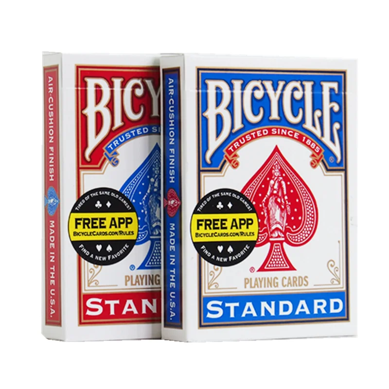 2 Pz/Set Usa Bicicletta Nativa Deck Rosso E Blu Magia Regolare Carte Da Gioco Cavaliere Indietro Mazzi Standard Trucco Magico 808 Mazzi Sigillati