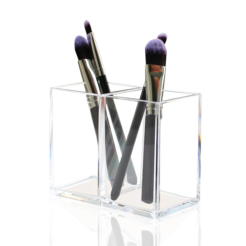 方型双孔化妆笔收纳盒主图1-4