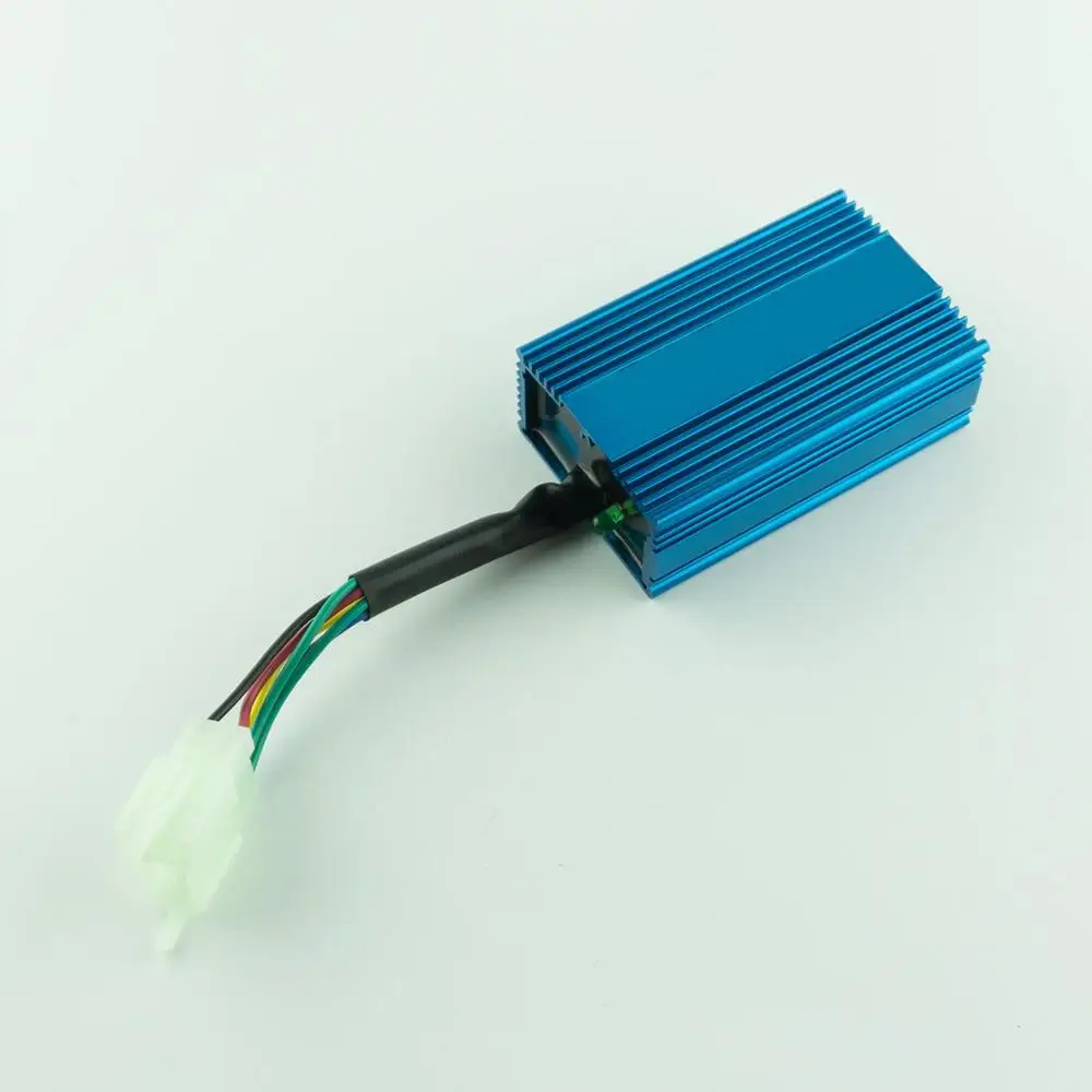 1 шт. синий/Золотой 6Pin гоночный CDI AC hp CDI для CG125 150 200 250cc Байк питбайк квадроцикл багги