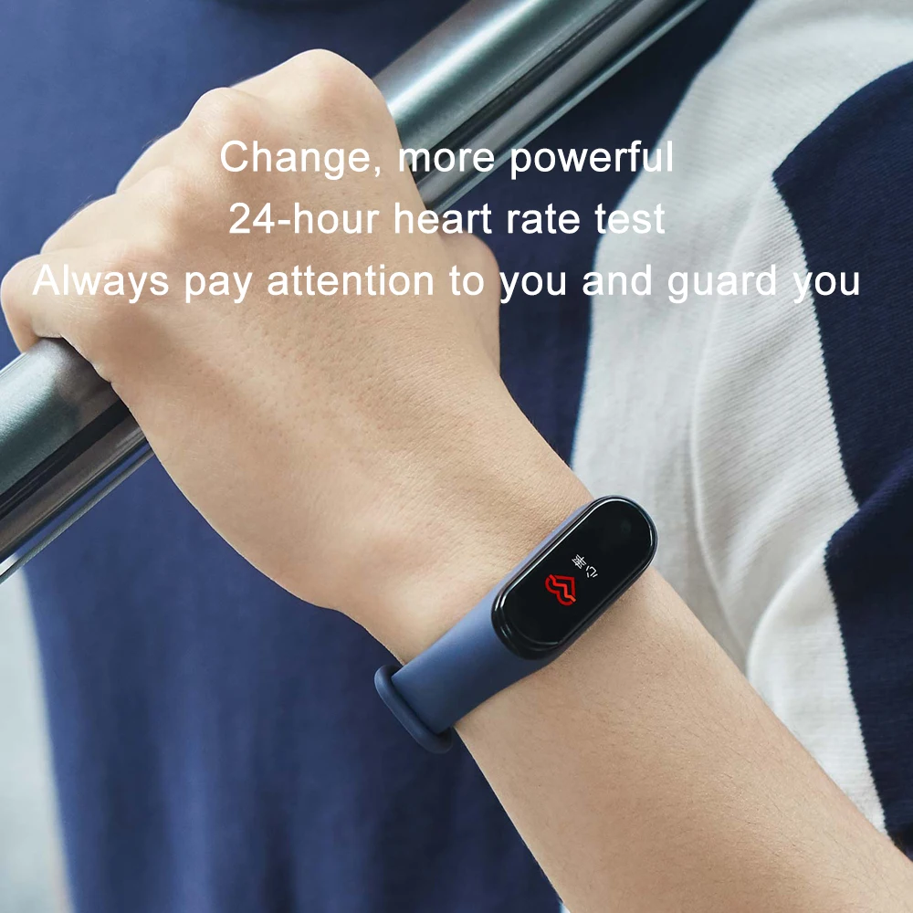 Xiaomi mi-браслет 4 NFC Smartband пульсометр мониторинг сна Спорт mi Band 4 Водонепроницаемый Bluetooth Сенсорный экран Смарт-браслет
