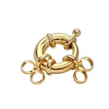 

10pcs/pack Circular ring buckle pendant DIY bracelet necklace connector accessories PA028