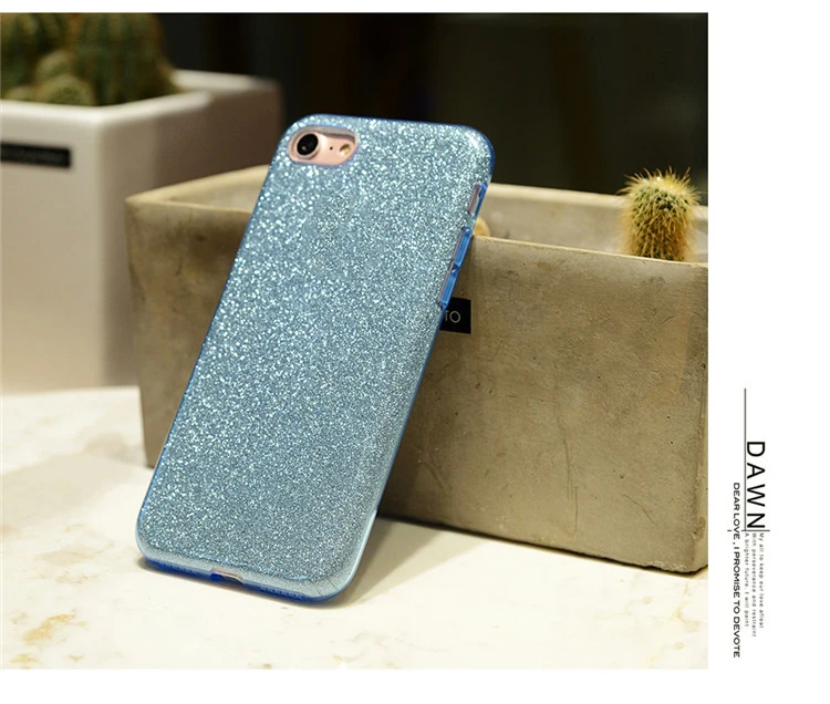 Blue Противоударный Блестящий Мягкий чехол для huawei P Smart P30 P20 lite Pro P10 P9 P8 Lite honor 6X8 9 10 Lite 8X PC+ TPU чехол - Цвет: Blue