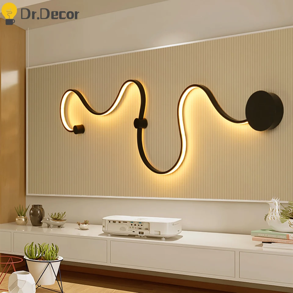 

Modern Led Mirror Light Makeup Wall Lamp LOFT Style Reading Wall Light Living Room Bedside Lamp Wall Sconce Lamp Art Decorative