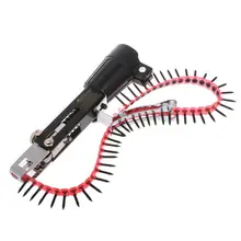 Автоматический винт конусообразная Цепь Гвоздь пистолет адаптер для электрической дрели деревообрабатывающий инструмент Аккумуляторная дрель