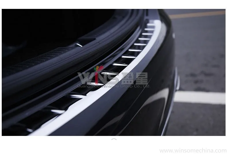 Для Mercedes Benz E Class W213 защита заднего бампера изюминка из нержавеющей стали аксессуары для укладки
