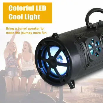

1Pcs Bluetooth Speaker Outdoor Bluetooth Speaker Portable TWS Stereo FM Radio Boombox Subwoofer Wireless Bass With Waterpro V3I7