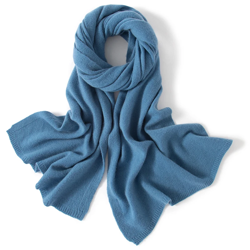 Scarf Women 100% Pashmina Knitting 180*45cm 19Colors Top Grade Winter Autumn Soft Warm Laides Pure Cashmere Scarves winter accessories tartan scarf women chiffon scarf knitted scarf