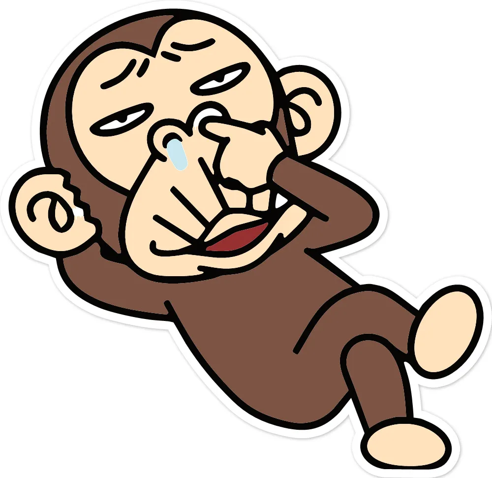 

Car Stickers Decor Motorcycle Decals Funny Monkey Decorative Accessories Creative Sunscreen Waterproof PVC,15cm*15cm