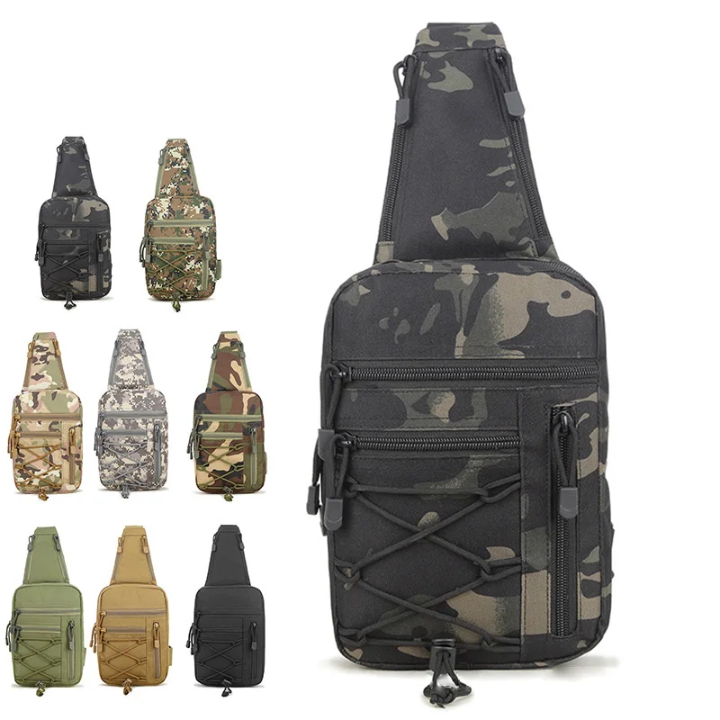 Small Tactical Chest Bags Molle Daypack Backpack Military Shoulder Crossbody Bag Hunting C 45.54