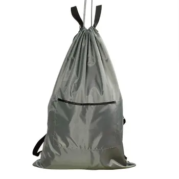 

Door-Hanging Laundry Hamper bag with Stainless Steel Hooks&Shoulder Straps