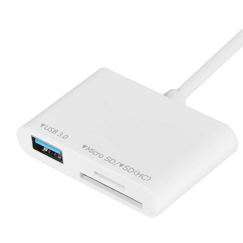 3 в 1 usb type C кардридер USB C концентратор адаптер USB-C USB OTG TF SD Micro USB для Macbook-Pro usb-хаб для ПК ноутбука Micro USB
