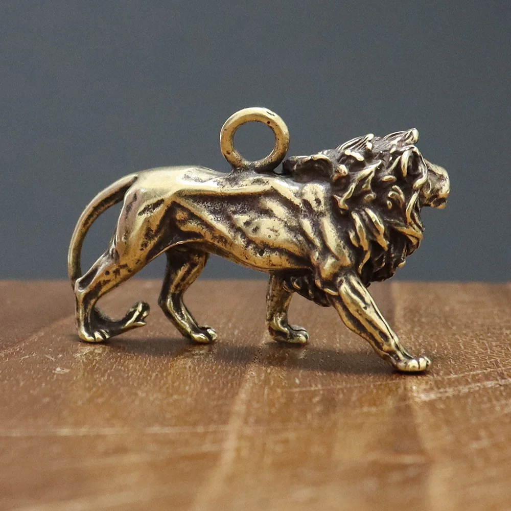 lion king keychain pendant brass (4)
