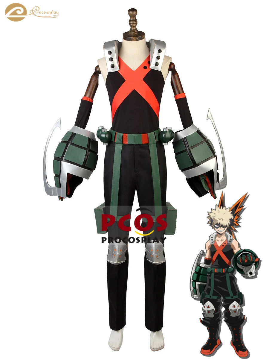 Procosplay Hero Academia Explosie Bakugou Katsuki Kacchan Hero Kostuum Cosplay Kostuum Voor Man Mp005284 Procosplay Hero Academia Explosie Bakugou Katsuki Kacchan Hero Kostuum Cosplay Kostuum Voor Man Mp005284