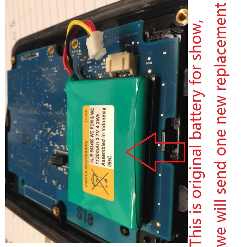 Rechargeable Battery Battery for Varta 1/LIP 553450 Remote New Li-po Polymer Rechargeable Accumulator Pack Replacement 3.7V