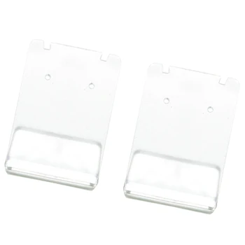 

2 PCS Plastic Earrings Display Stand Holder Jewelry Display Stand Show Shelf