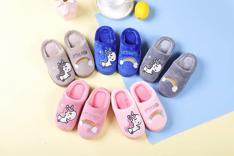 Детская обувь; мягкие домашние детские тапочки с рисунком; обувь для маленьких мальчиков и девочек; теплые детские тапочки; зимние детские тапочки; Pantuflas