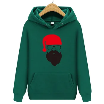 

2020 new Men/Women Hoodies Sweatshirts Printed Santa Father Christmas Festive Custom Funny Streetwear Skateboard Hip hop Hoody