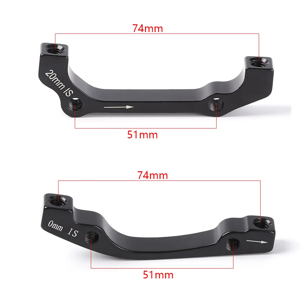 Ultralight Bicycle PM/IS Converter A To B Disc Brake Adaptor Bracket Mountain Bike Rotor Accessories 1Pc
