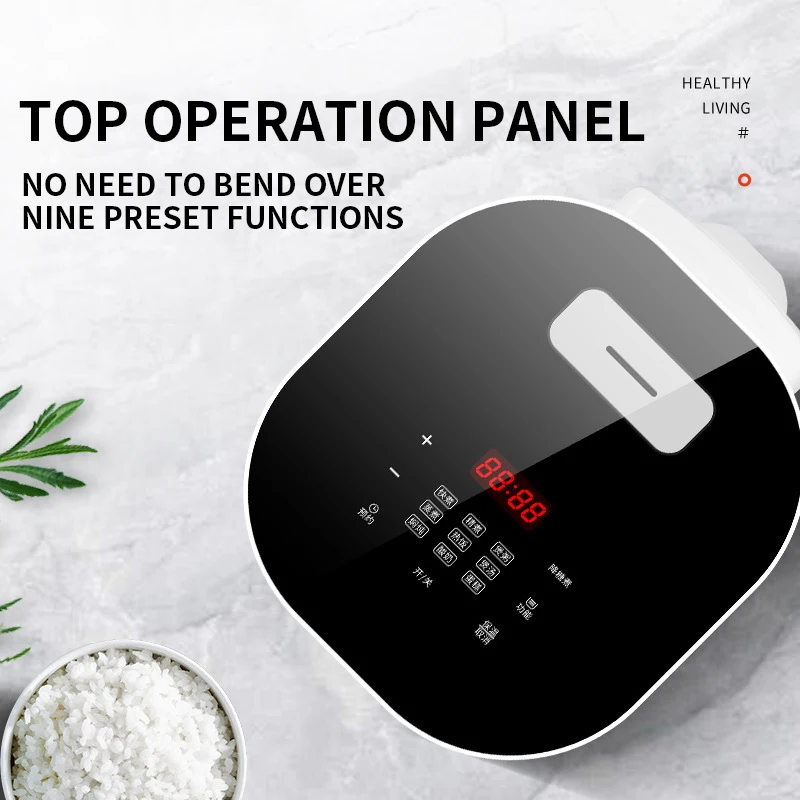 Household Smart Low Sugar Rice Cooker 3L Inverter Rice Cooker Multifunctional Congee Cooker Soup Rice Rice Cooker 2