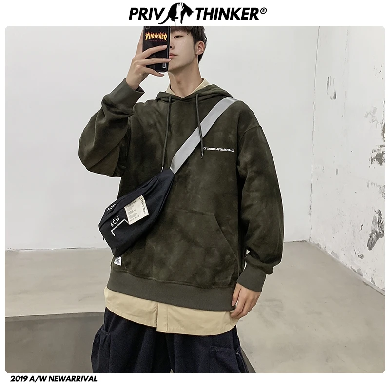 Privathinker 2020 мужские осенние модные толстовки с капюшоном галстуком-бабочкой