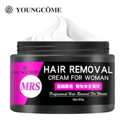 YOUNGCOME  Powerful Premium Men's Women's Hair Removal Cream Non-irritating Armpi Body Chest Painless Leg Arms  Removal-60g