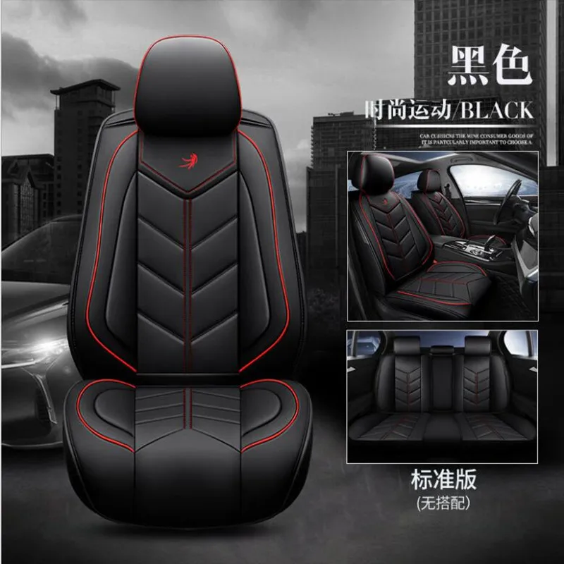 Leather car seat cover For mitsubishi pajero 4 2 sport outlander xl asx