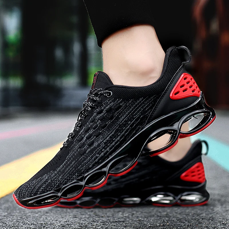 

Men Casual Shoes Fashion Sneakers for Man Shoes Comfortable Breathable Blade Zapatillas Hombre 2019 Autumn NEW Fashion Plus 46 7