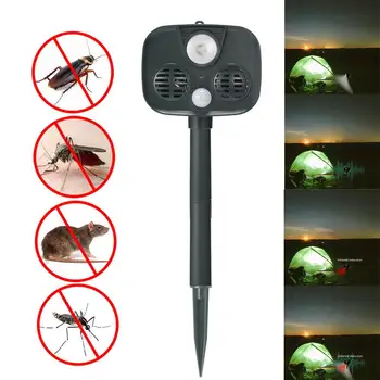 

Electronic Animal Drive Outdoor 120 DB New Tech Anti-Mosquito Ultrasonic Driver Eco Friendly Snake Repellent 25-61kHz