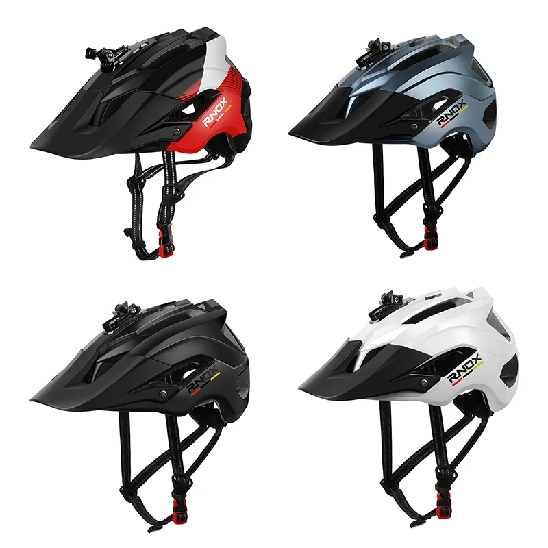 RNOX Ultralight Cycling Safety Helmet Outdoor Motorcycle Bicycle Mountain Road Bike Supports Installation Camera | Спорт и