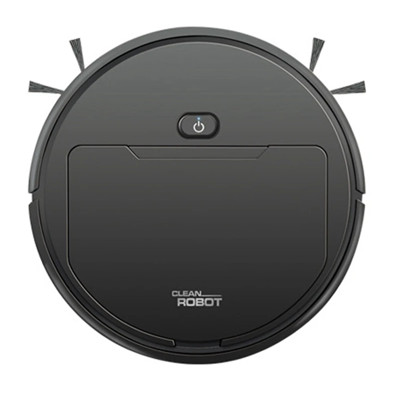 2500Pa Multifunctional Smart Vacuum Cleaner Robot Sweep Wet Mop Automatic 3-In-1Recharge Dry Wet Sweeping Vacuum Cleaner - Цвет: Black