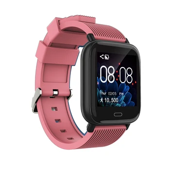 

Pedometer Waterproof Unisex Smart Watch Fashion Message Remind Bluetooth Color Screen Blood Pressure Monitor Heart Rate Tracker
