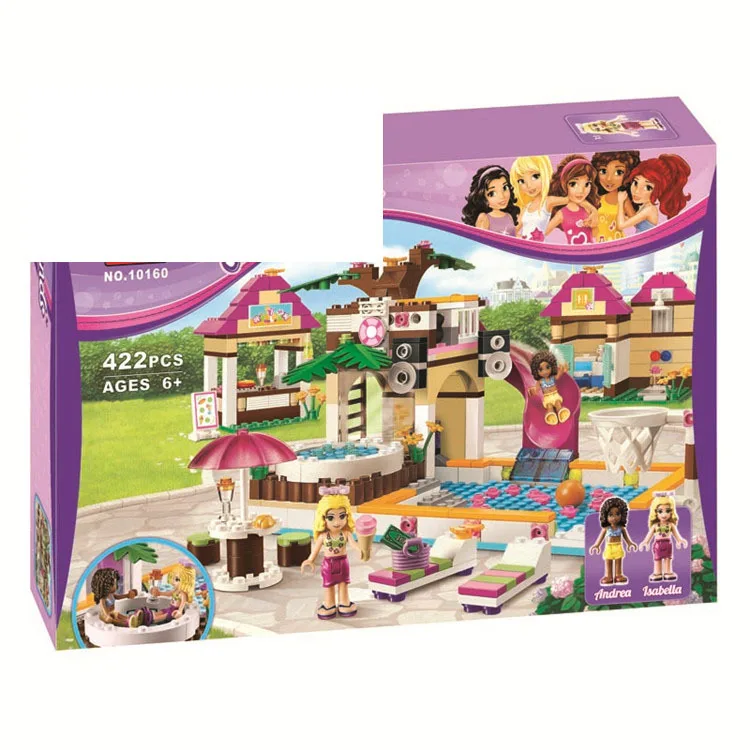 

Bela Bole Small GIRL'S Children GIRL'S Educational Interactive Assembled Inserted Building Blocks Toy 10160