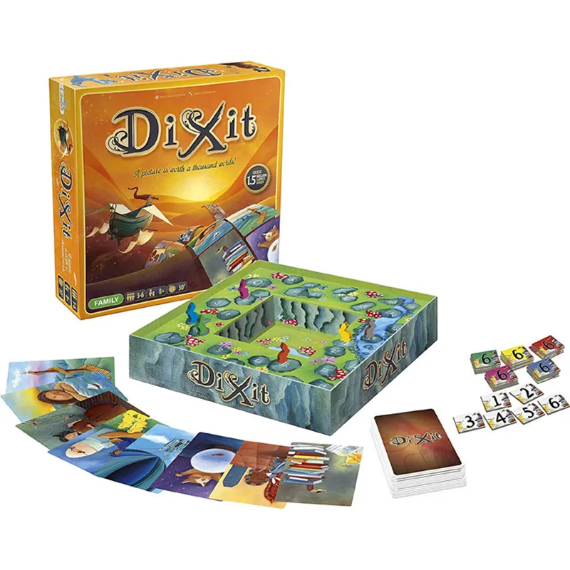 

Dixit Expansion Board Game Speaks Only A Few Words Card Game