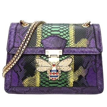 

2019 Crossbody Bags For Women Leather Luxury Handbags Women Bags Designer Bee Purses Shoulder Bag Women Messenger Bag Sac A Main