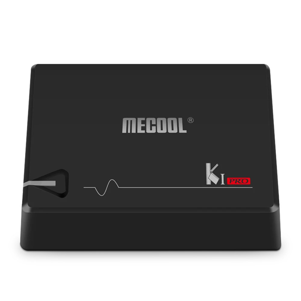 MECOOL KI PRO DVB-T2 Android tv Box Amlogic S905D 2 Гб DDR4 16 Гб DVB-S2/с телеприставка 2,4G 5G WiFi BT4.1 4K DVB-C медиаплеер